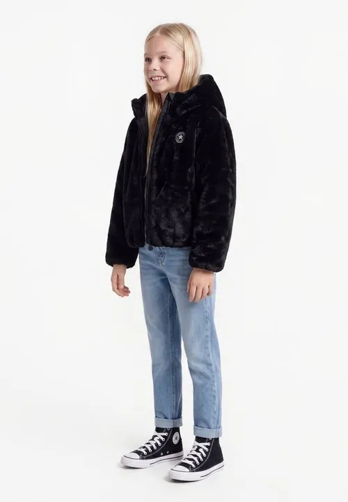 HOODED - Vinterjakke - black