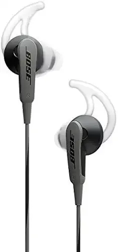 Bose SoundSport In-Ear Headphones For Apple Devices (741776-0010) - Charcoal (Renewed)