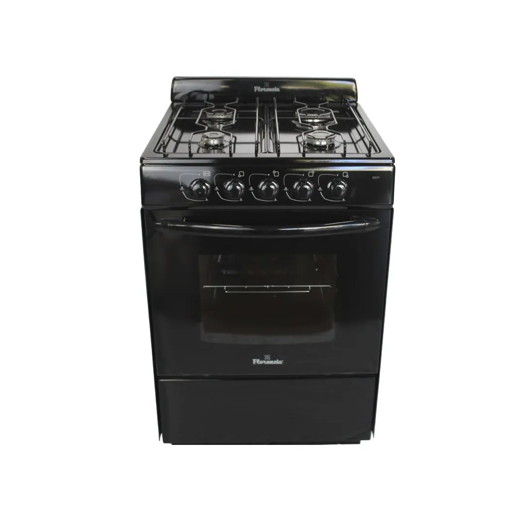 Cocina 5507 56 cm Florencia Multi Gas negra