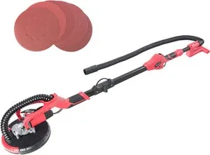 AREBOS Levigatrice Giraffa Orbitale per Pareti Muro Cartongesso 750W Standard GS