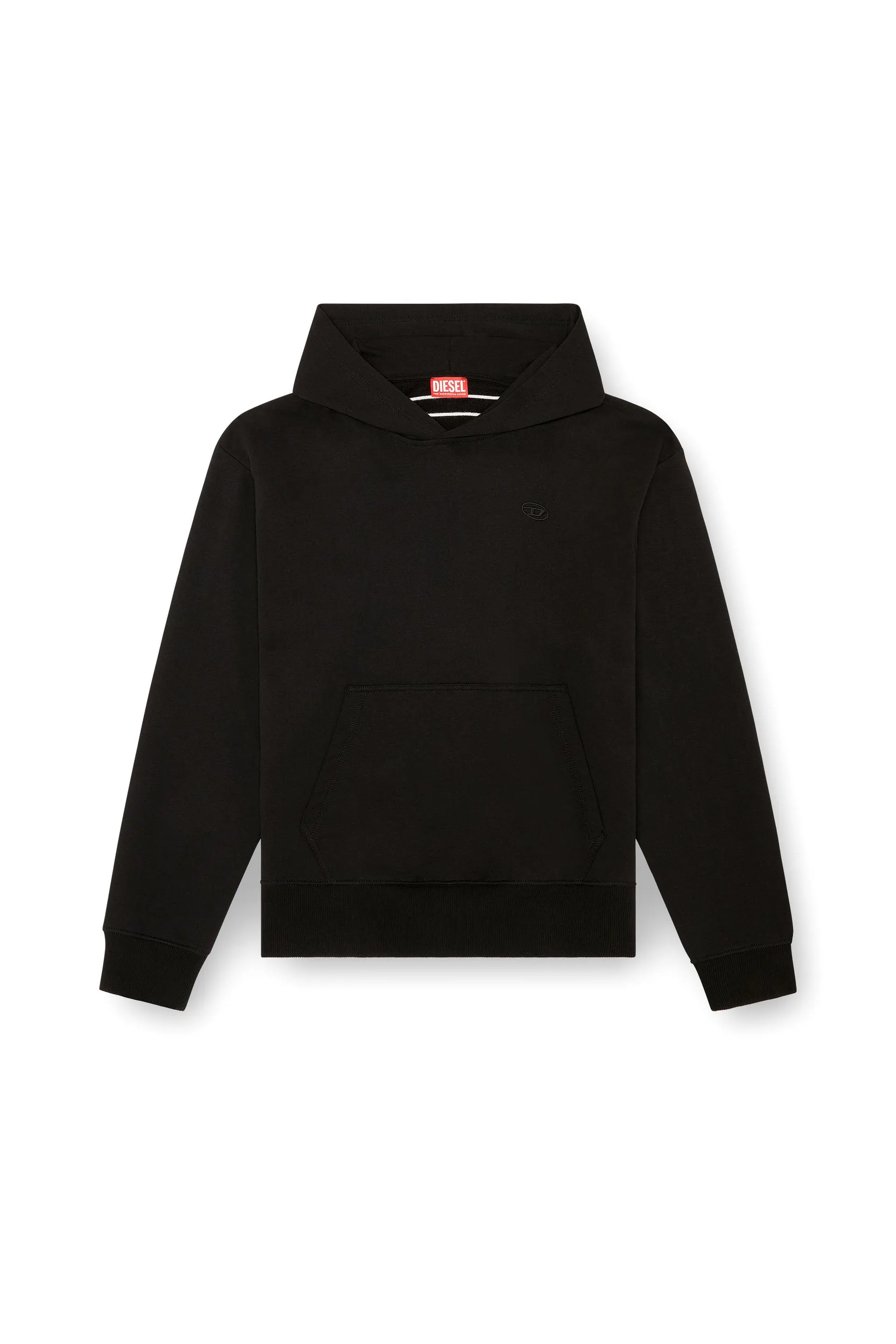 Hoodie with logo embroidery