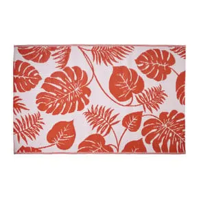 Buitenkleed damast - terra - 200x300 cm