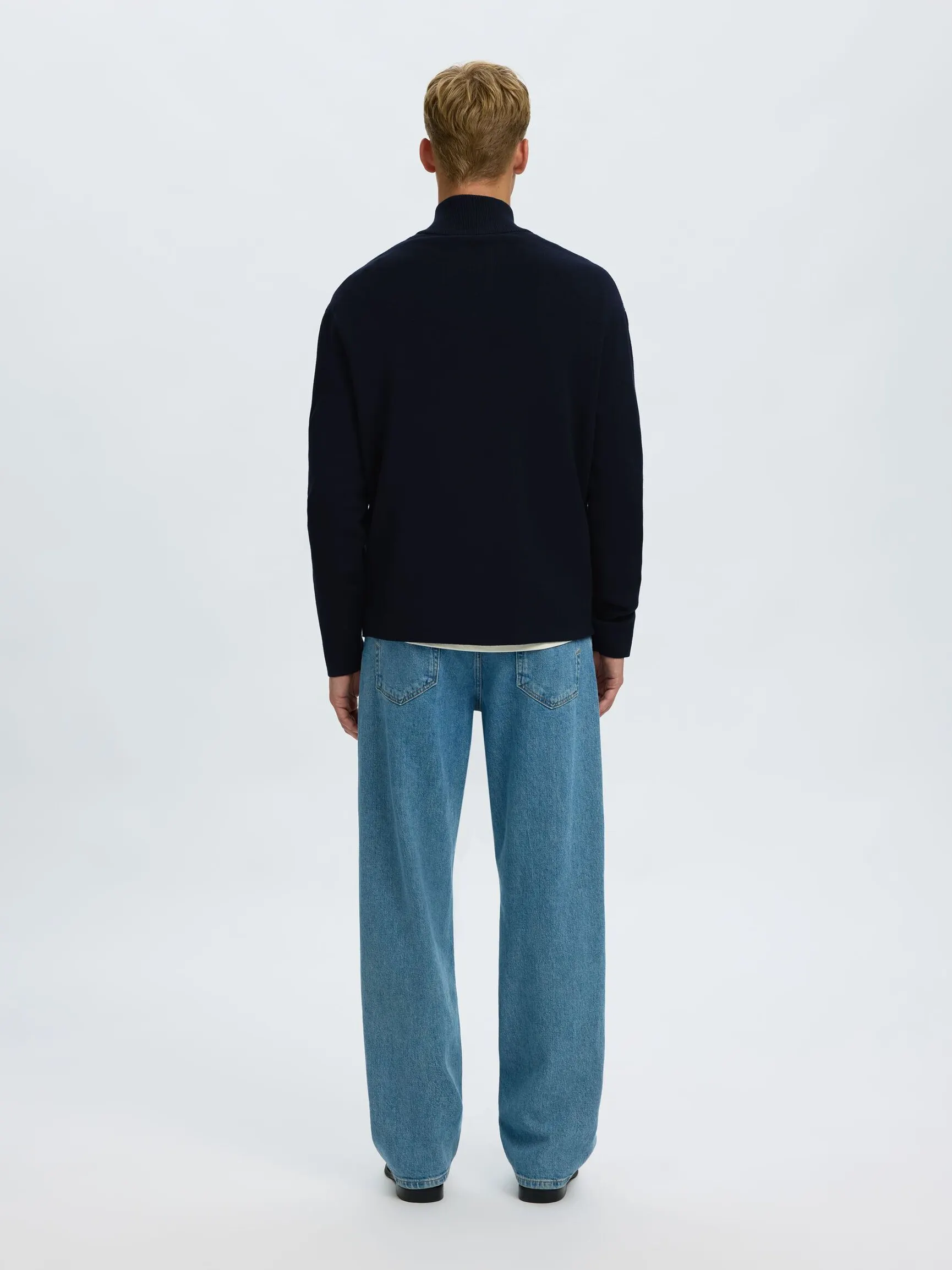 HALV GLIDELÅS PULLOVER