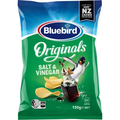 Bluebird Originals Salt & Vinegar Potato Chips