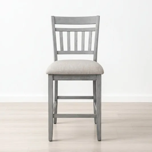 Riverdale 24" Pub Chair (1-Piece) by Vilo Home - Gray