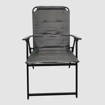 Outdoor Creations Southland Folding Outdoor Chair Charcoal