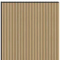 Revestimiento pared Wall Panel WPC Micro café 30 x 240 cm