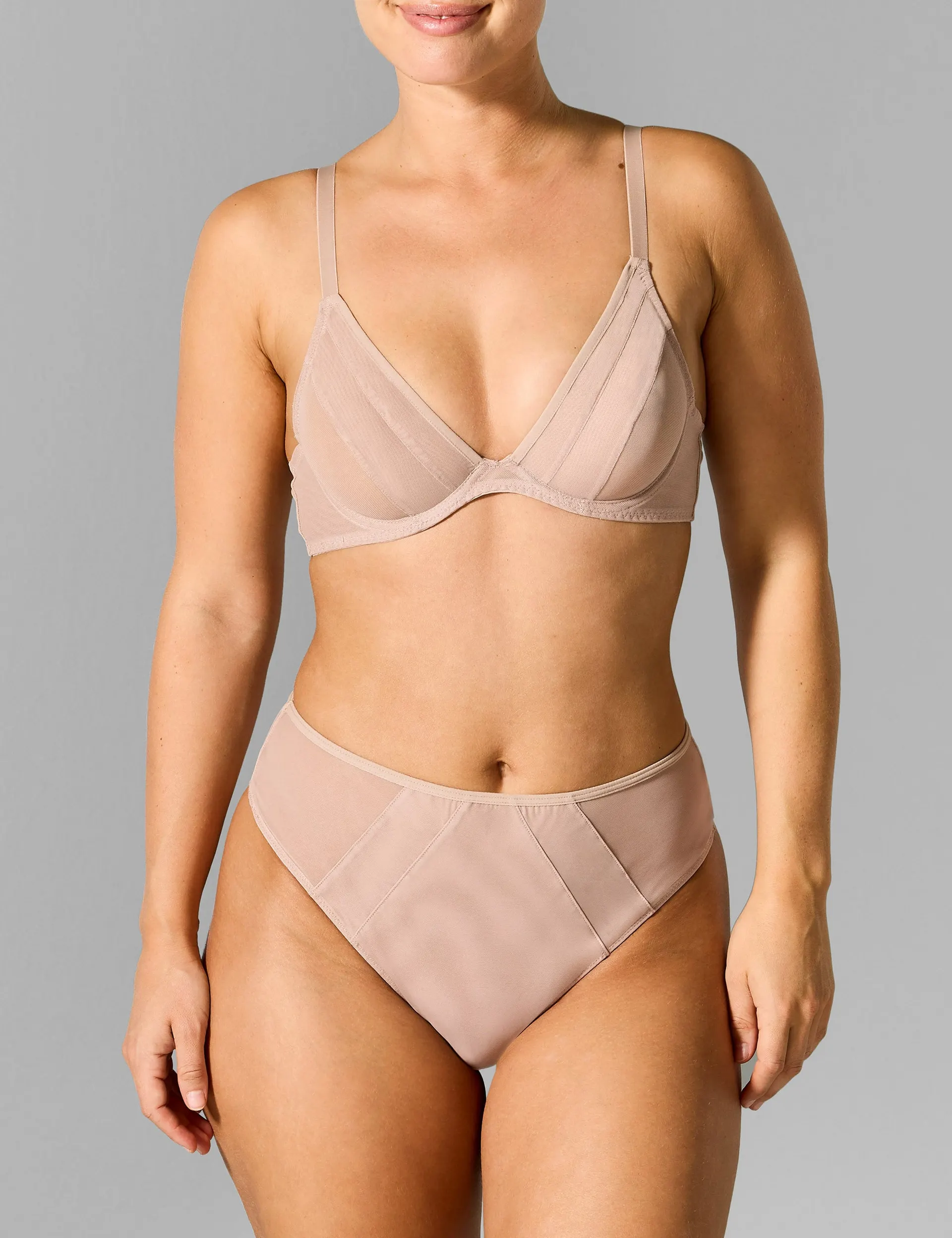 Tanja niet-voorgevormde plunge bh