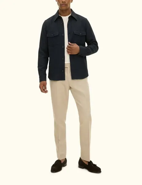 Magnus Shirt Jacket Navy