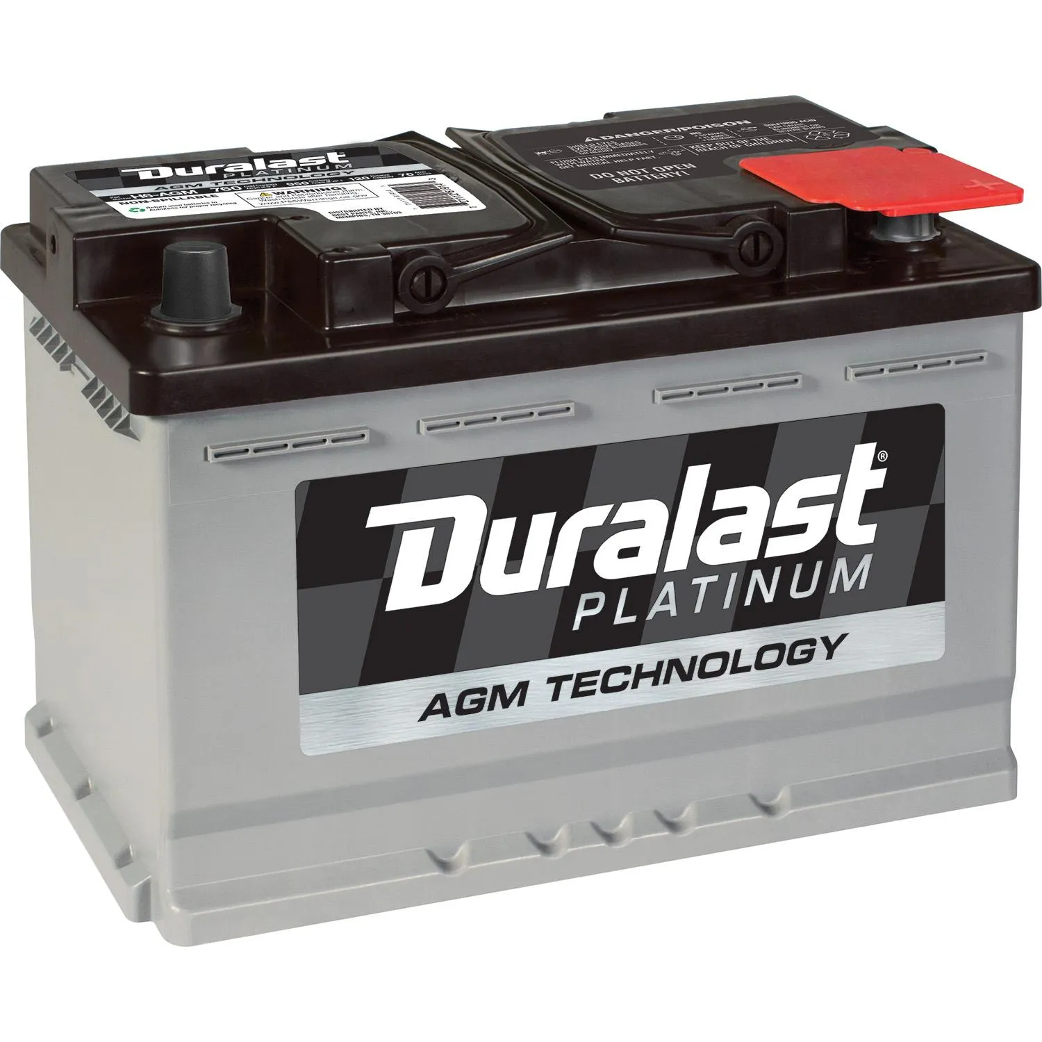 Duralast Platinum Group Size 48 / H6 Absorbed Glass Mat (AGM) Battery H6-AGM