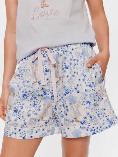 Holly Hobbie 100% Cotton Relaxed Mid Short
