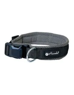Petlando Magnetech halsband - Halsband - Zwart&Antraciet S
