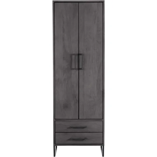 Opbergkast Piastra 64 cm zwart gesloten