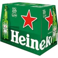 heineken original beer lager Bottle 15 x 330mL