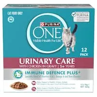 purina one urinary care wet cat food chicken in gravy Pouches 12x70g