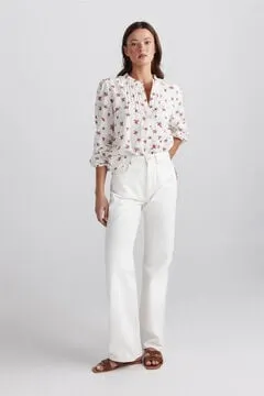 Camisa estructura volantes