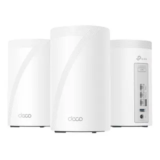 TP-Link Deco 7 Pro BE13000 Tri-Band Wi-Fi 7 Whole Home Mesh Router System, 3-Pack