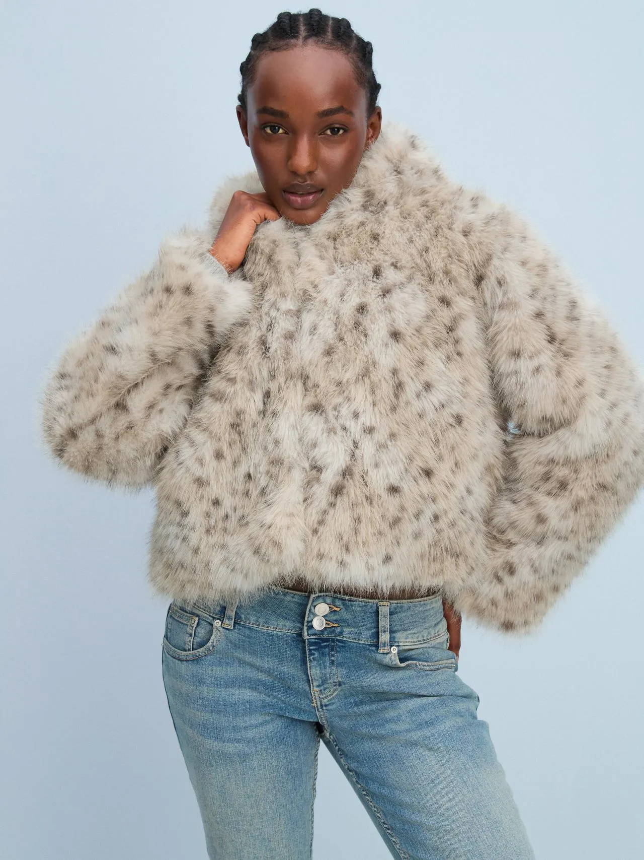 The Primark Scene | Veste fausse fourrure