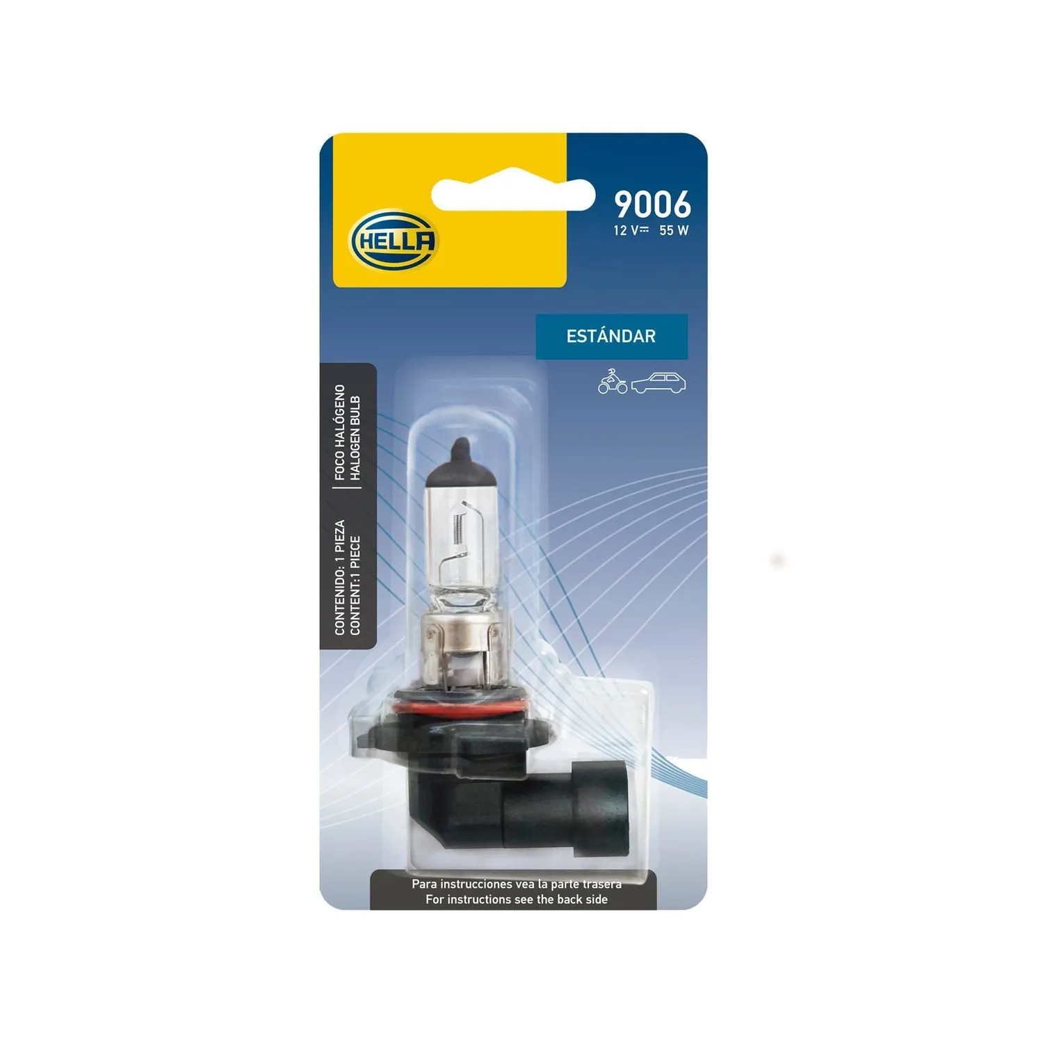 Foco de Luz Multiproposito Hella 9006BL1