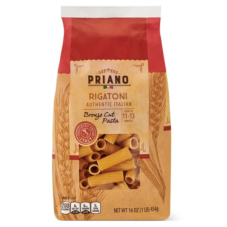 Priano Bronze Cut Rigatoni