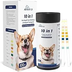 10 Parameter Urinalysis Test Strips for Dog, P…
