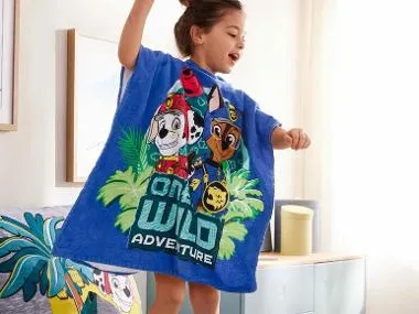 Poncho / Toalla infantil Patrulla Canina
