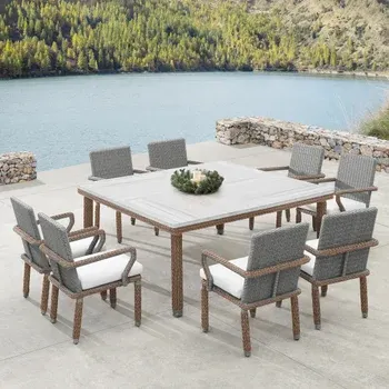 Sirio Richmond 9-piece Outdoor Patio Dining Set