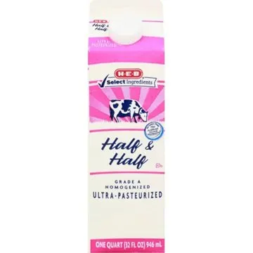 H-E-B Half & Half, 32 oz