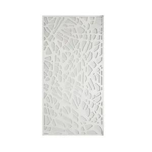 Pannello grigliato decorativo in polipropilene bianco Musive L 200 x H 100 cm, spessore 5 mm