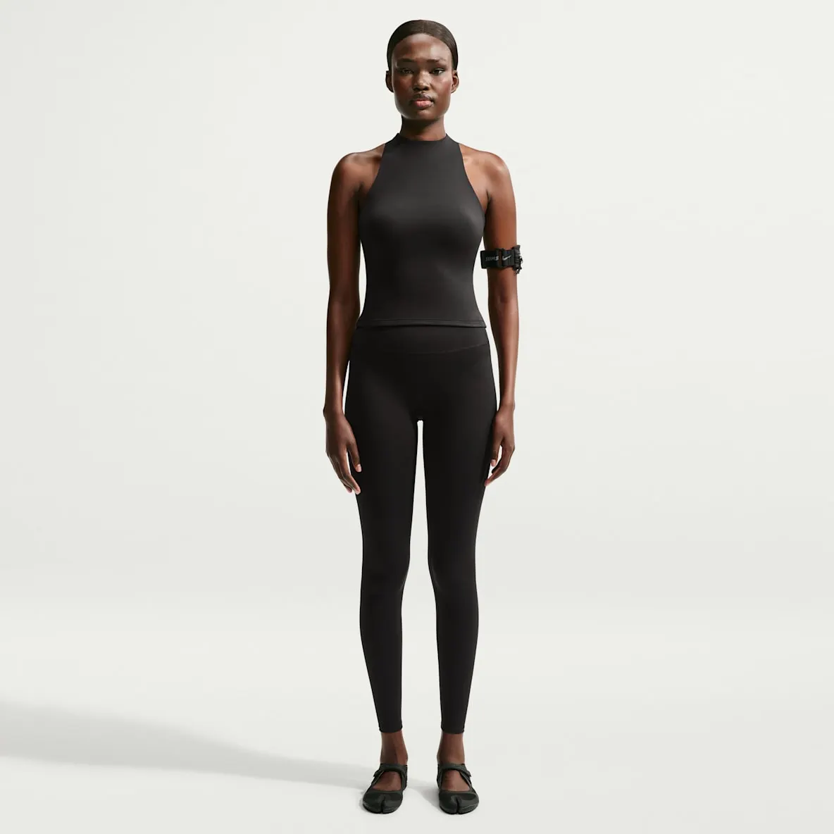 Leggings med høyt liv til dame (74 cm)