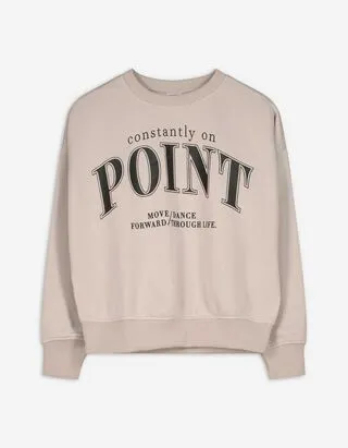 Felpa - Stampa - grigio chiaro