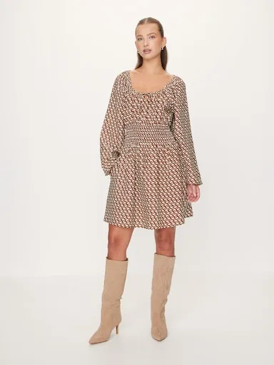 Fleur Floaty Mini Dress