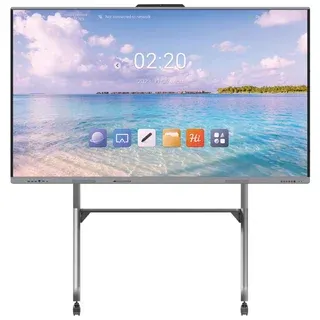 Faytech 75" Freestyle Interactive Digital Touchscreen Whiteboard - Stand Included