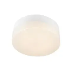 Plafond deman 28cm hvit ip44
