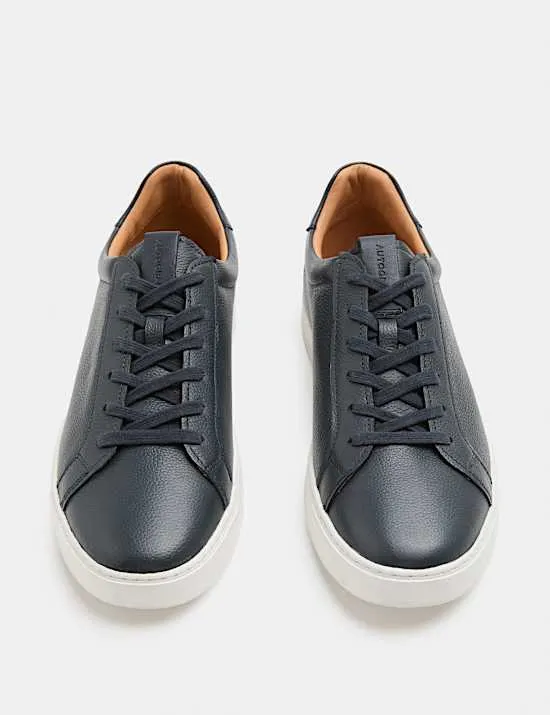 Lederturnschuhe im Cupsole-Design
