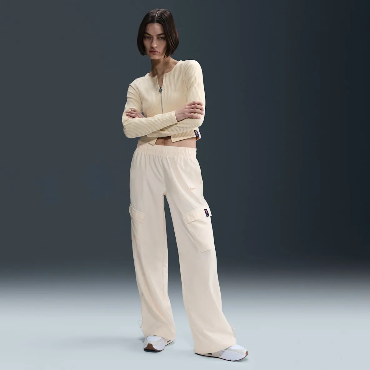 Nike Football vevd cargobukse til dame