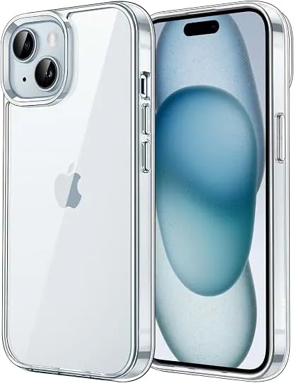 JETech Case for iPhone 15, Anti-Yellowing, Clear | Shock…