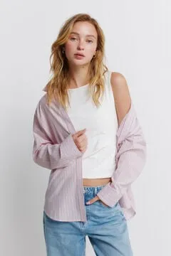 Camisa oversize rayas