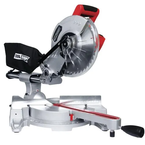 Tool Shop® 15-Amp 10" Single-Bevel Corded Sliding Compound Miter Saw