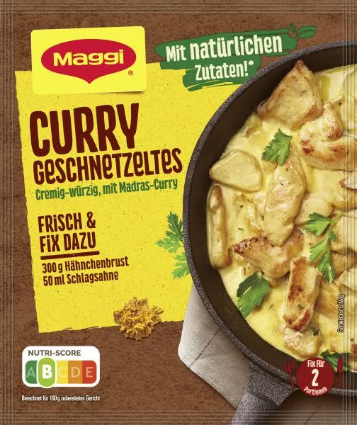Maggi Fix für Curry Geschnetzeltes 44 g