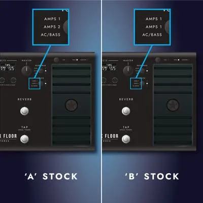 BLACKSTAR B STOCK COSMETIC SECOND IDX FLOOR THREE - MULTI FX AND MODELING PEDAL
