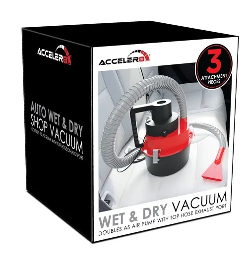 Acceler8 Automotive Wet and Dry Vacuum