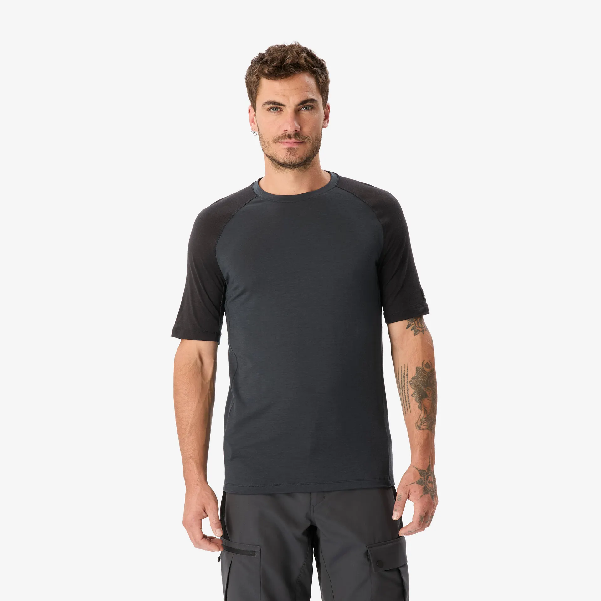 SIMOND Pánské turistické tričko z vlny merino Merino Resist