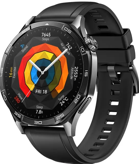 Huawei Watch GT 5 sportsklokke 46 mm (sort)