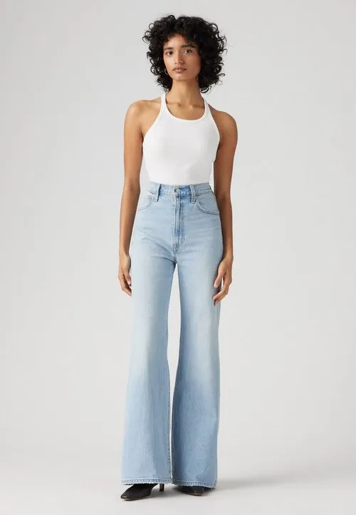 RIBCAGE BELLS - Flared jeans - sits well together