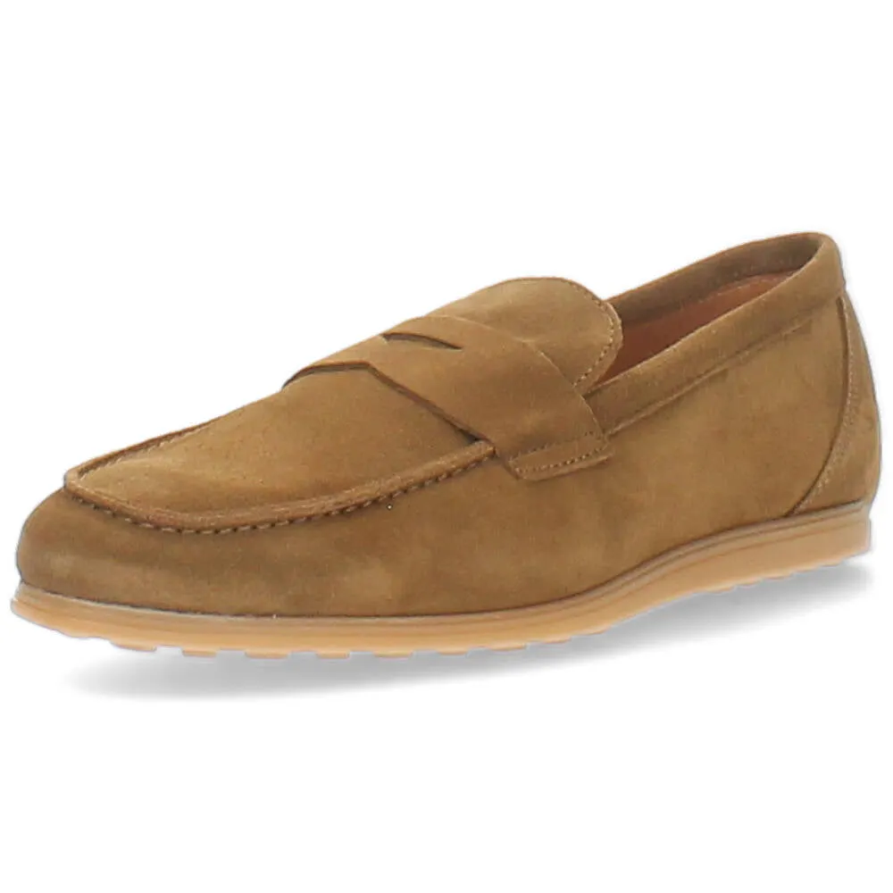 camel mocassin
