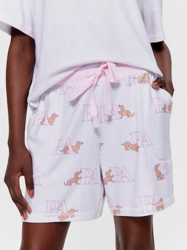 Penny Logo Plush Mid Short