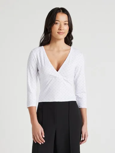 Rachel 3/4 Crossover Top