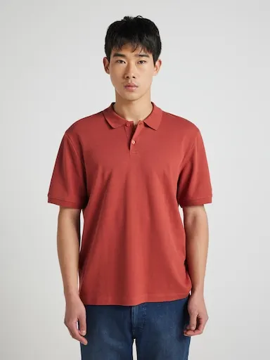 Just Jeans Short Sleeve Relaxed Polo