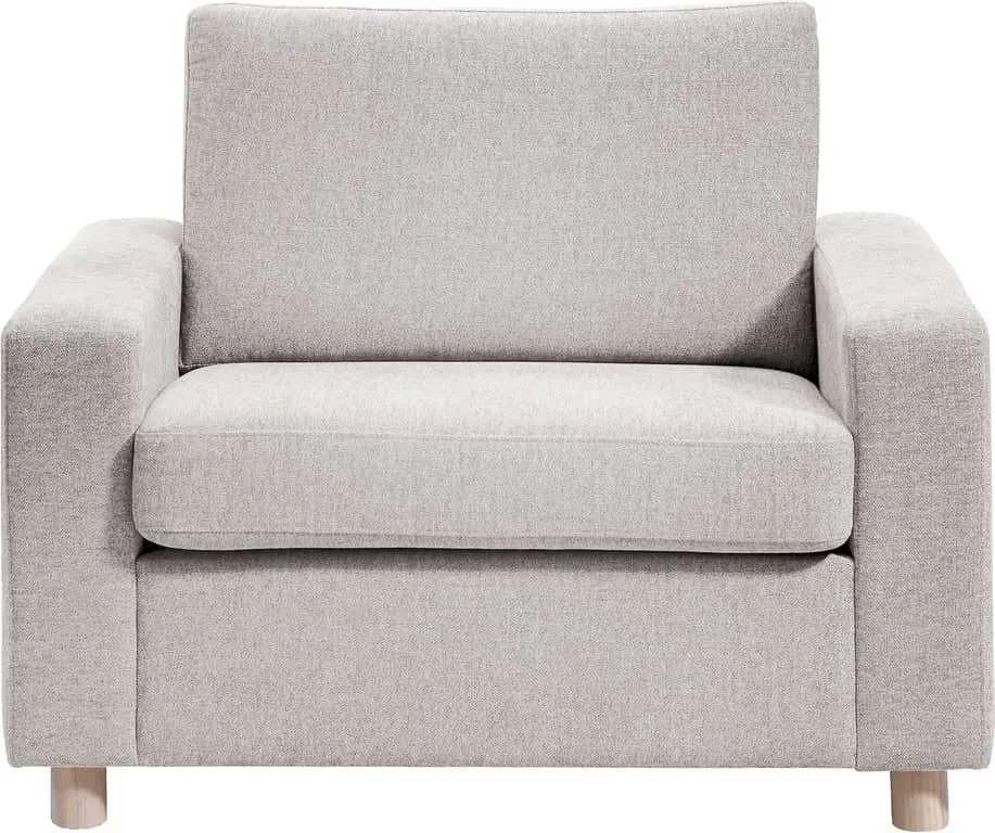 Sone lav stol Modulsofa. 1,5 seter sofastol i stoff Atlas, armlene J.